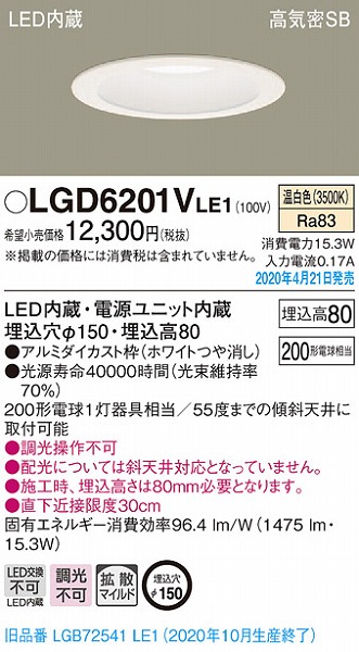 LGD6201VLE1 pi\jbN _ECg zCg LEDiFj gU (LGB72541LE1 pi)