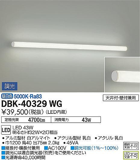DBK-40329WG _CR[ uPbg LED F 