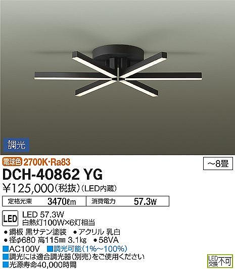 DCH-40862YG _CR[ VfA  LED dF 