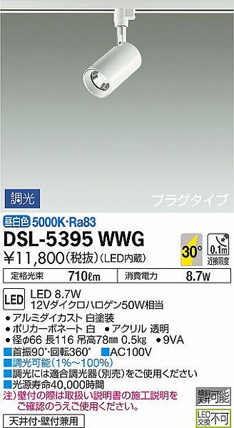 DSL-5395WWG _CR[ [pX|bgCg  LED F 