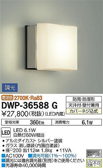 DWP-36588G _CR[  Vo[ LED dF 