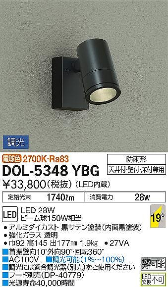 DOL-5348YBG _CR[ OpX|bgCg  19 LED dF 