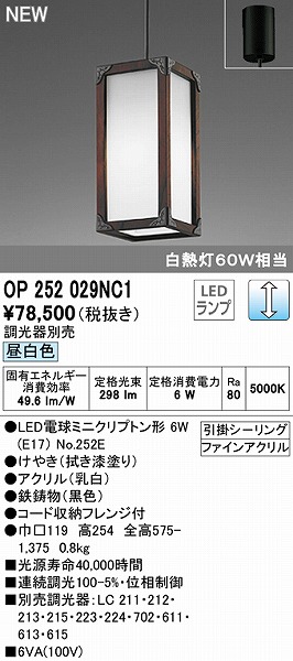 OP252029NC1 I[fbN ay_gCg LED F 