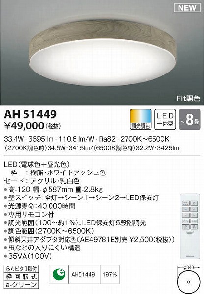 AH51449 RCY~ V[OCg AbV LED F  `8
