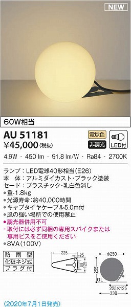 AU51181 RCY~ OpX^h 250 LEDidFj