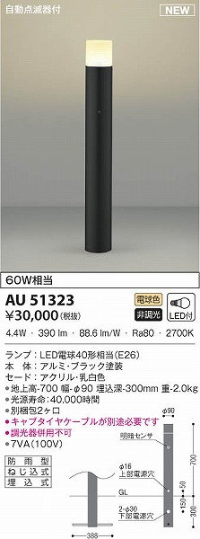 AU51323 RCY~ K[fCg ubN LEDidFj