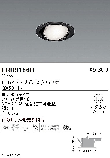 ERD9166B Ɩ jo[T_ECg  100 vʔ