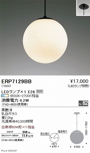 ERP7129BB Ɩ y_gCg  300 vʔ