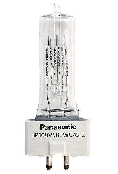 JP100V500WCG2 パナソニック スタジオ用ハロゲン電球 バイポスト形 100V 500W HID (GYX9.5)