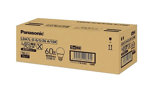 LDA8L-D-G-E17/S/Z6A/10K �p�i�\�j�b�N LED�d���v���~�AX 10�� �d���F �S�����^�C�v (E17)