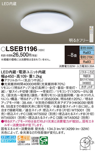 LSEB1196 pi\jbN V[OCg LED F  `8