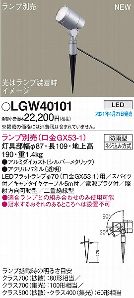 LGW40101 pi\jbN OpX|bgCg Vo[ vʔ