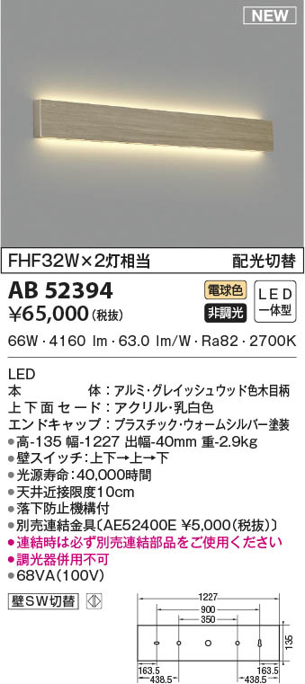 AB52394 RCY~ uPbgCg Ebh LED(dF) (AB42544L ގi)