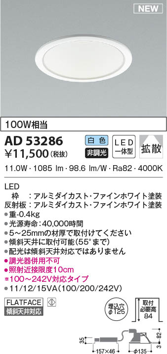 AD53286 RCY~ _ECg 125 LED(F) gU