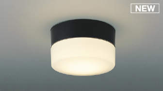 AU52641 コイズミ 防雨防湿型ブラケットライト ブラック LED(電球色)