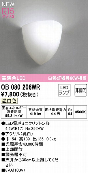 OB080206WR I[fbN uPbgCg LEDiFj