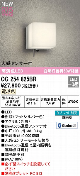 OG254825BR I[fbN |[`Cg Vo[ LED F  Bluetooth ZT[t