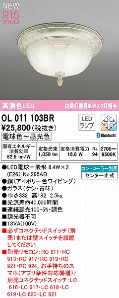 OL011103BR I[fbN ֓ AC{[ LED F  Bluetooth