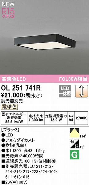 OL251741R I[fbN ^V[OCg ubN 300 LED dF 