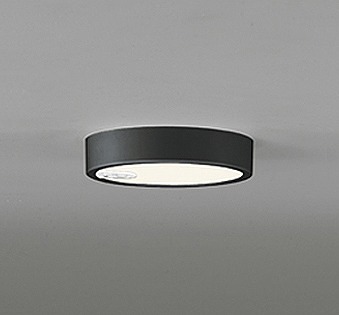 OL251761R オーデリック 小型シーリングライト ブラック φ150 LED（電球色） センサー付