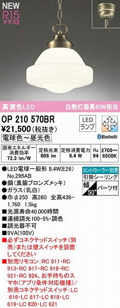 OP210570BR I[fbN y_gCg LED F  Bluetooth