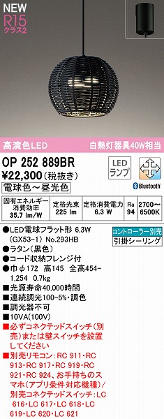 OP252889BR I[fbN y_gCg ubN LED F  Bluetooth