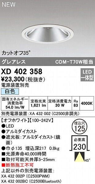 XD402358 I[fbN _ECg zCg 125 LEDiFj Lp