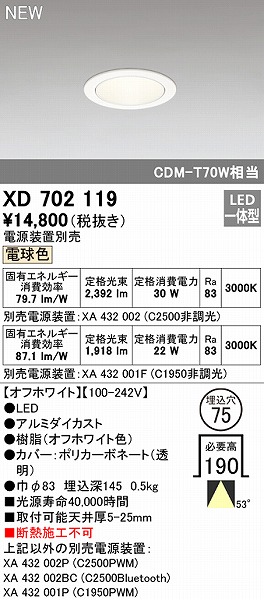 XD702119 I[fbN _ECg zCg 75 LEDidFj Lp