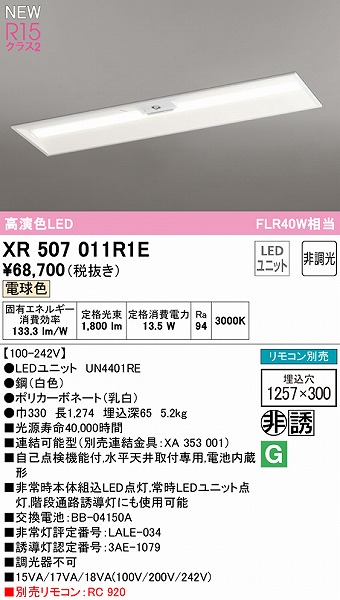 XR507011R1E I[fbN U px[XCg 40` ʊJ 300 LEDidFj