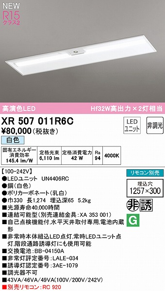 XR507011R6C I[fbN U px[XCg 40` ʊJ 300 LEDiFj
