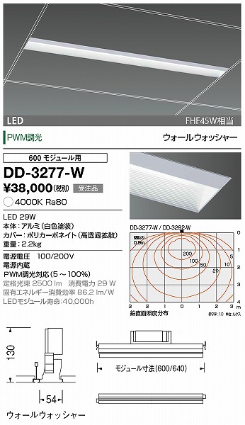 DD-3277-W RcƖ x[XCg F 600W[p LED F  EH[EHbV[