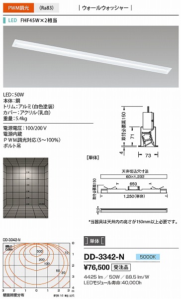 DD-3342-N RcƖ x[XCg F LED F  EH[EHbV[