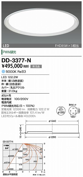 DD-3377-N RcƖ x[XCg F 1250 LED F 