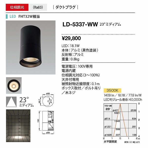 LD-5337-WW RcƖ [pV[OCg  LED F  p