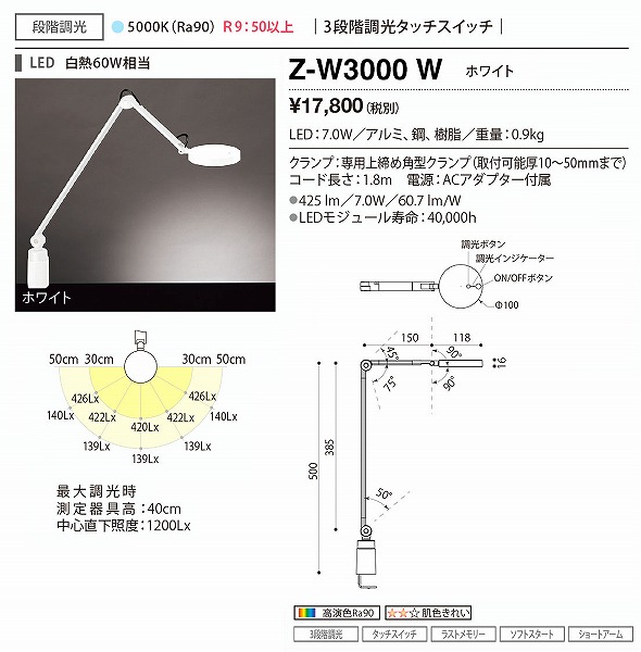 Z-W3000W RcƖ [bgCg zCg LED F i