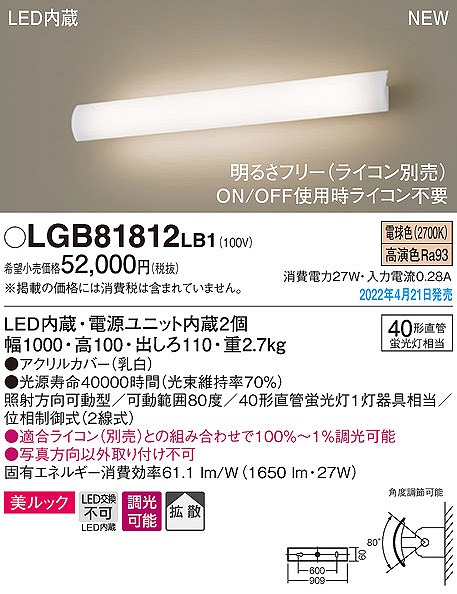 LGB81812LB1 pi\jbN jo[TuPbg LED dF  gU