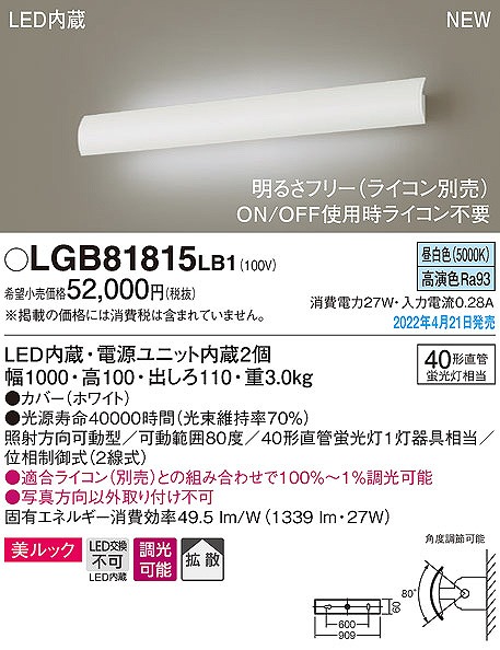 LGB81815LB1 pi\jbN jo[TuPbg LED F  gU