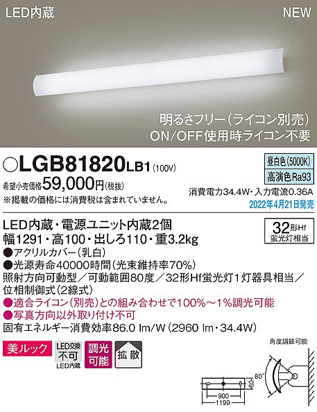 LGB81820LB1 pi\jbN jo[TuPbg LED F  gU