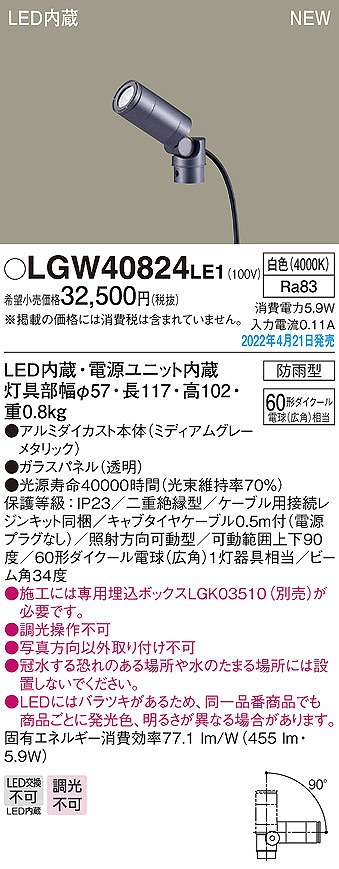 LGW40824LE1 pi\jbN OpX|bgCg LEDiFj