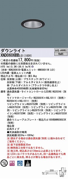 XND0606BBLG1 pi\jbN _ECg ubN 75 LED F  Lp