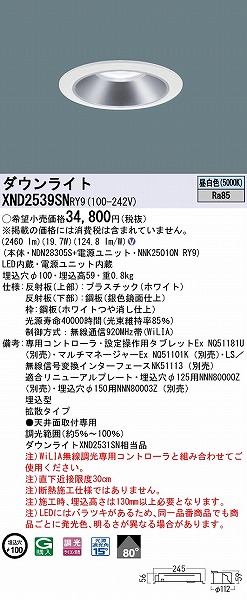 XND2539SNRY9 pi\jbN _ECg Vo[ 100 LED F WiLIA gU