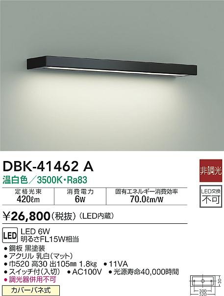 DBK-41462A _CR[ uPbgCg ubN W520 LED(F)