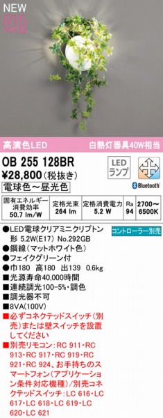 OB255128BR I[fbN uPbgCg LED F  Bluetooth