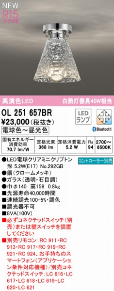 OL251657BR I[fbN ^V[OCg LED F  Bluetooth