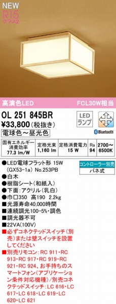 OL251845BR I[fbN a^V[OCg  LED F  Bluetooth