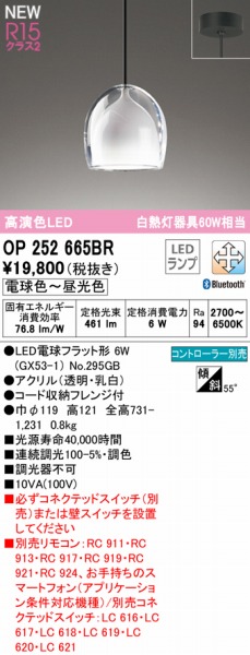 OP252665BR I[fbN y_gCg LED F  Bluetooth