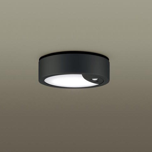 LGWC51554LE1 パナソニック 軒下用シーリングライト ブラック LED(昼白色) センサー付 拡散