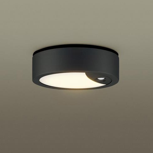 LSEWC2085LE1 パナソニック 軒下用シーリングライト ブラック LED(電球色) センサー付 拡散