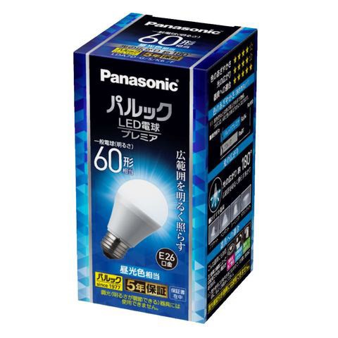 LDA7D-G/S/K6/F パナソニック LED電球 昼白色 広配光 (E26)