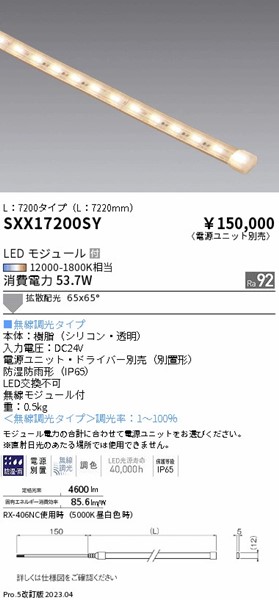 SXX17200SY Ɩ Ope[vCg L7200 LED SyncaF Fit gU